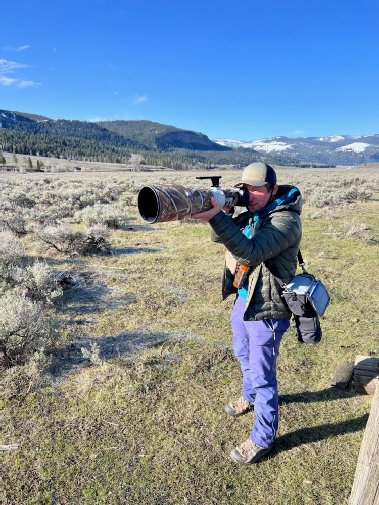 Lead Photo-Naturalist Guide Rob Harwood in his native habitat.