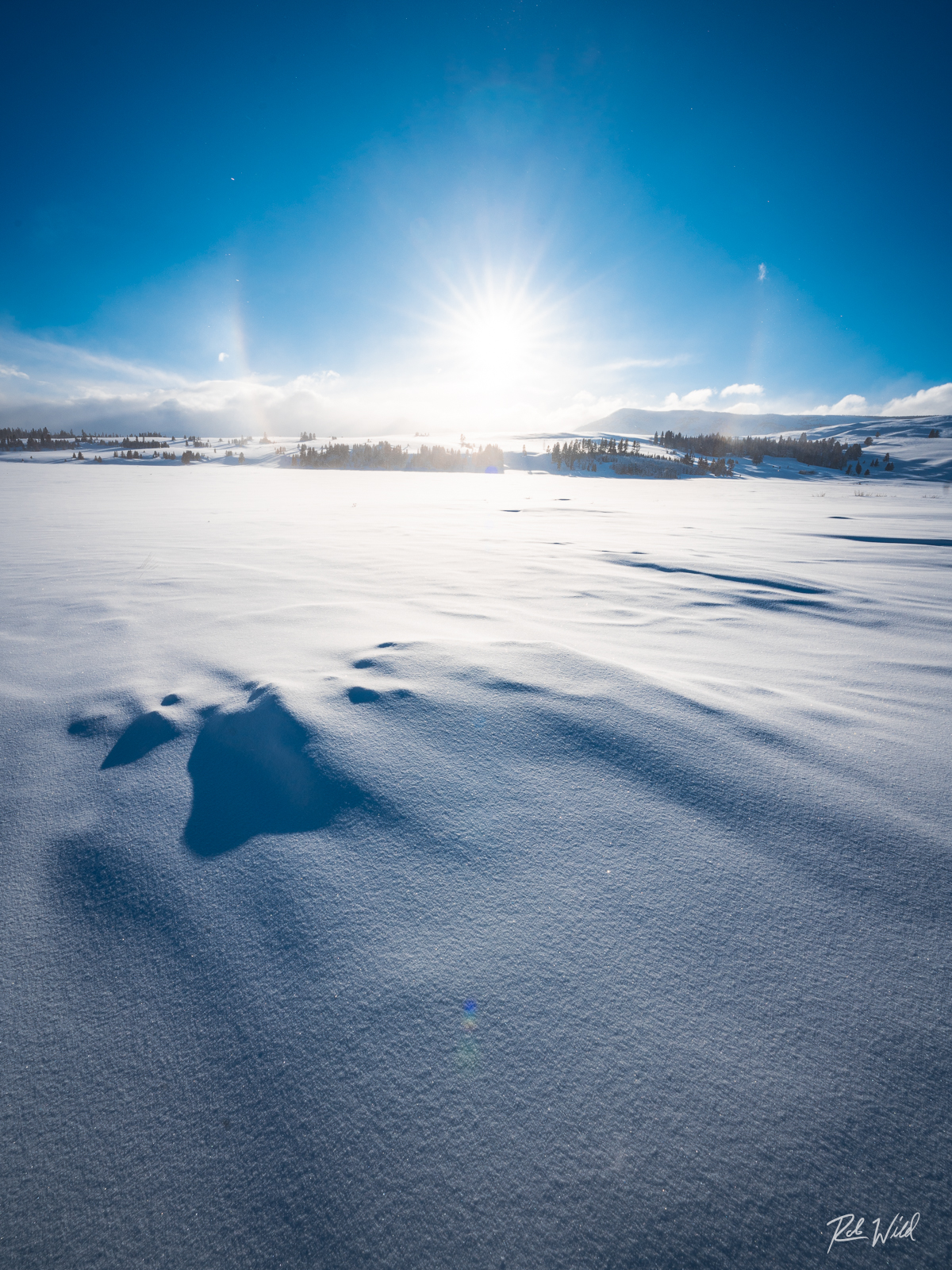 a large body of water