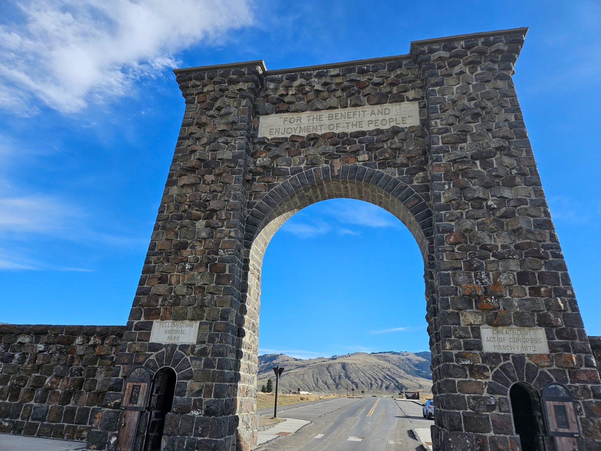 IMG_8980 Roosevelt Arch in Gardiner, MT at Yellowstone's North Entrance